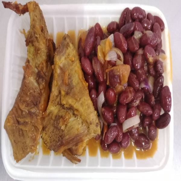 Beans + Grilled Beef